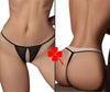 Crotchless thong Women&#39;s Sexy panty snazzyway