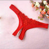 Crotchless Night Pearl Thongs G-string Sexy Lace Panties French Daina