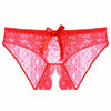 Women Sexy Crotchless Lace Open Crotch Underwear French Daina