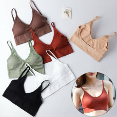 "2 Pack " Yoga Tube Crop Tank Tops French Daina