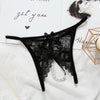Plus Size 4XL -5XL Pearl Thong Lace Panties G-String Lingerie French Daina