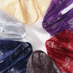 Women Sexy Lace Lingerie Briefs Thongs Panties snazzyway