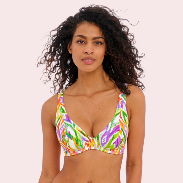 Bra-Top Bikini for Free-Spirited Water Fun snazzyway