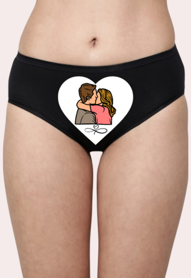 Sensual Custom Message Forever Kiss Panty snazzyway