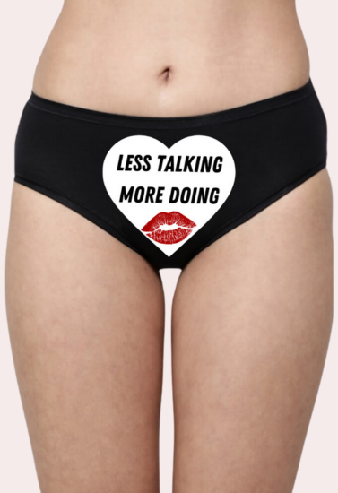 Sensual Custom Text Get Things Done Panty snazzyway