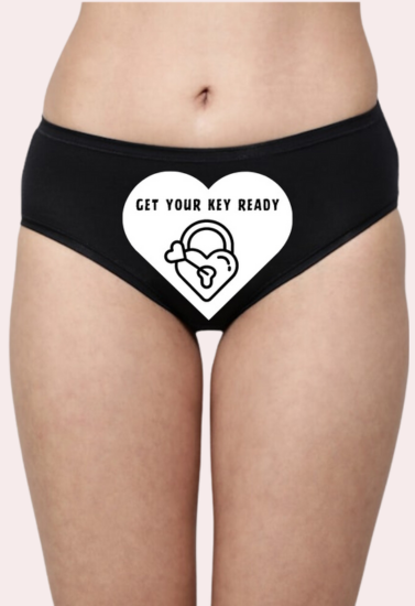 Unlock Your Desires Custom Text Panty snazzyway