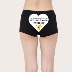 Customized Naughty Quotes Underwear snazzyway