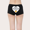 Tease and Please Playful Personalized Panty snazzyway