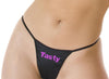 Tasty Printed G String Thong Panty snazzyway