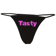 Tasty Printed G String Thong Panty snazzyway